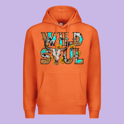 Wild Soul Premium Hoodie Designed By Zillion Design Studio