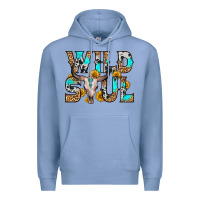 Colony Blue wild soul Premium Hoodie - Zillion Design Studio