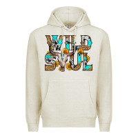Oatmeal Heather wild soul Premium Hoodie - Zillion Design Studio