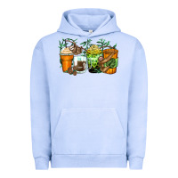 Pigment Grape Ice sloth coffee cups Urban Hoodie - Zillion Design Studio