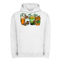Pigment Lunar Rock sloth coffee cups Urban Hoodie - Zillion Design Studio