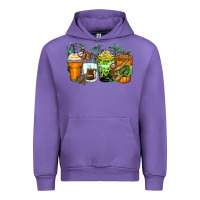 Tulip sloth coffee cups Urban Hoodie - Zillion Design Studio