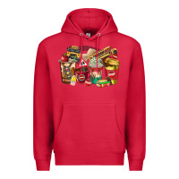 Cardinal school bus driver coffee cups Premium Hoodie - texasbilliewilder