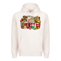 Pale Pink school bus driver coffee cups Premium Hoodie - texasbilliewilder