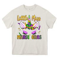 Cream little miss mardi gras Heavy Core Tee - LillyAllenDesigns