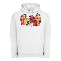 Pigment Lunar Rock princess cartoon coffee cups Urban Hoodie - Zillion Design Studio