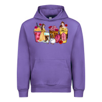 Tulip princess cartoon coffee cups Urban Hoodie - Zillion Design Studio
