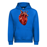 Cobalt Anatomical heart Urban Hoodie - RanaPortraitStore