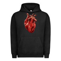 Pigment Black Anatomical heart Urban Hoodie - RanaPortraitStore