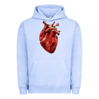 Pigment Grape Ice Anatomical heart Urban Hoodie - RanaPortraitStore