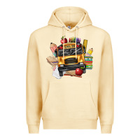 Pina Colada school bus driver front Premium Hoodie - texasbilliewilder