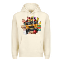 Sandshell school bus driver front Premium Hoodie - texasbilliewilder