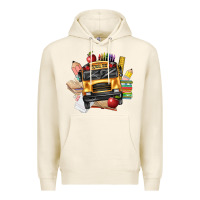 Tofu school bus driver front Premium Hoodie - texasbilliewilder