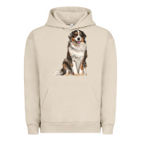 Pigment French Oak Australian shepherd Urban Hoodie - RanaPortraitStore