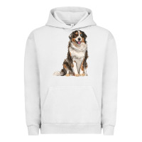 Pigment Lunar Rock Australian shepherd Urban Hoodie - RanaPortraitStore