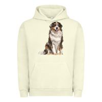 Pigment Pistachio Australian shepherd Urban Hoodie - RanaPortraitStore