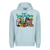 Blue Mist southern girl Premium Hoodie - Zillion Design Studio