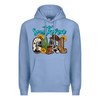 Colony Blue southern girl Premium Hoodie - Zillion Design Studio