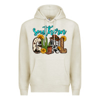 Oatmeal Heather southern girl Premium Hoodie - Zillion Design Studio