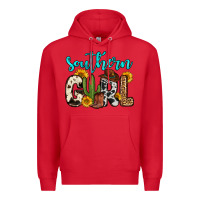Red southern girl Premium Hoodie - Zillion Design Studio