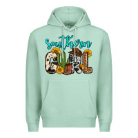 Seafoam southern girl Premium Hoodie - Zillion Design Studio