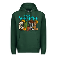 Sports Green southern girl Premium Hoodie - Zillion Design Studio