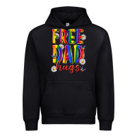 Black free dad hugs Urban Hoodie - texasbilliewilder