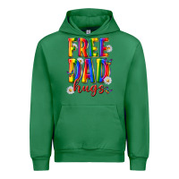 Emerald free dad hugs Urban Hoodie - texasbilliewilder