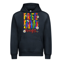 Navy free dad hugs Urban Hoodie - texasbilliewilder