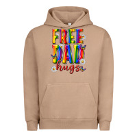 Pigment Burro free dad hugs Urban Hoodie - texasbilliewilder