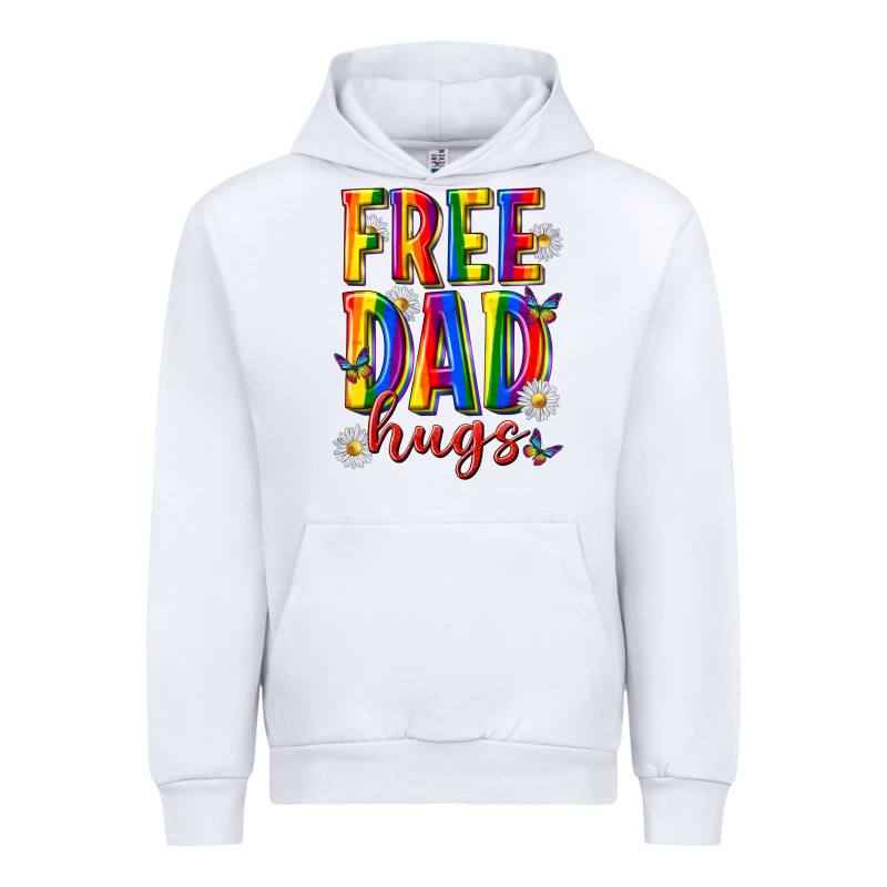 Free Dad Hugs Urban Hoodie by texasbilliewilder | Teevron