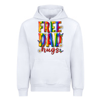 White free dad hugs Urban Hoodie - texasbilliewilder