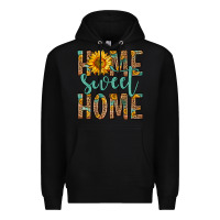 Black home sweet home Premium Hoodie - Zillion Design Studio