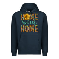 Navy home sweet home Premium Hoodie - Zillion Design Studio