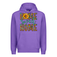 Purple home sweet home Premium Hoodie - Zillion Design Studio
