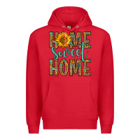 Red home sweet home Premium Hoodie - Zillion Design Studio
