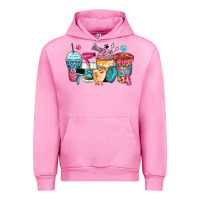 Fuchsia Pink pet groomer coffee cups Urban Hoodie - Zillion Design Studio