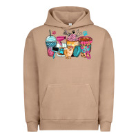 Pigment Burro pet groomer coffee cups Urban Hoodie - Zillion Design Studio