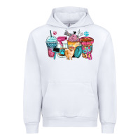White pet groomer coffee cups Urban Hoodie - Zillion Design Studio