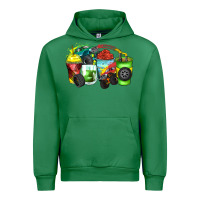 Emerald monster truck coffee cups Urban Hoodie - Zillion Design Studio