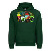 Forest Green monster truck coffee cups Urban Hoodie - Zillion Design Studio