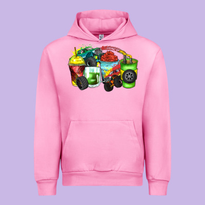 Urban Hoodie monster truck coffee cups