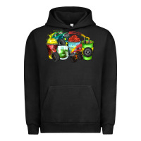 Pigment Black monster truck coffee cups Urban Hoodie - Zillion Design Studio