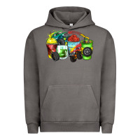 Pigment Tornado monster truck coffee cups Urban Hoodie - Zillion Design Studio