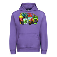 Tulip monster truck coffee cups Urban Hoodie - Zillion Design Studio