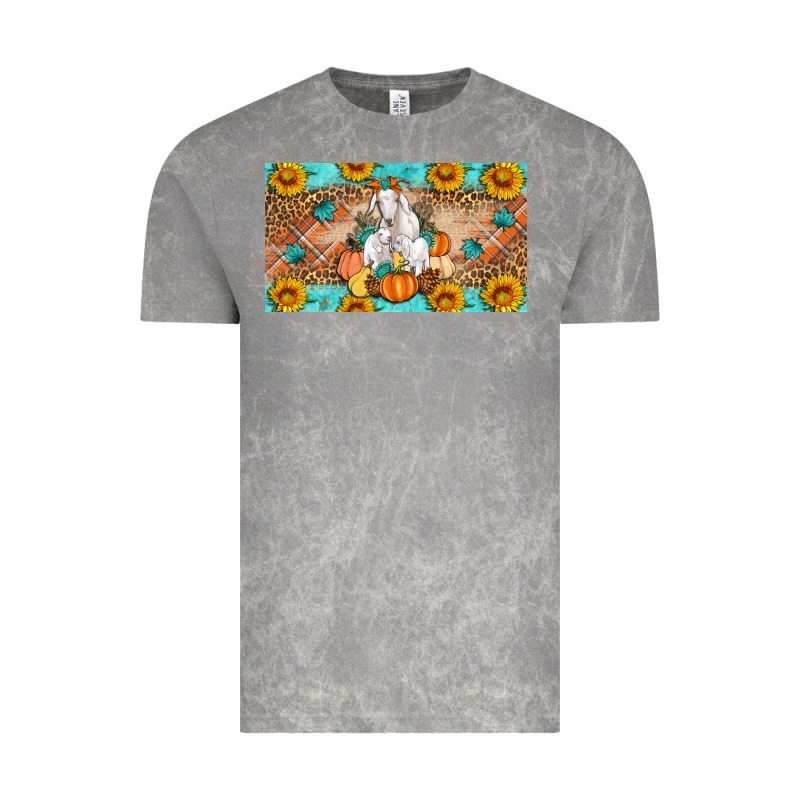 Goat Family Fall Pumpkins Vintage Tee by Artiststas | Teevron