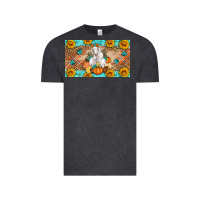 Vintage Black Goat Family Fall Pumpkins Vintage Tee - Artiststas