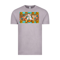 Vintage Zinc Goat Family Fall Pumpkins Vintage Tee - Artiststas