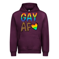 Mauve Wine gay af Urban Hoodie - texasbilliewilder