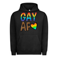 Pigment Black gay af Urban Hoodie - texasbilliewilder